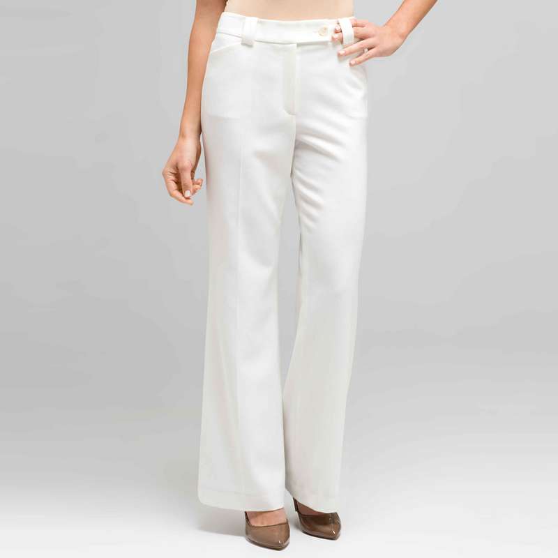 Wide Leg Pant, Sugar, large image number 0