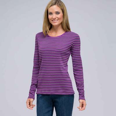 Long Sleeve Crew Neck Top